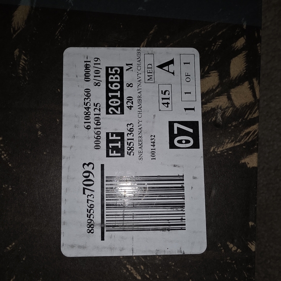 Toms Chambray Platform Boardwalk Sneakers - Size 8 - Picture 8 of 8